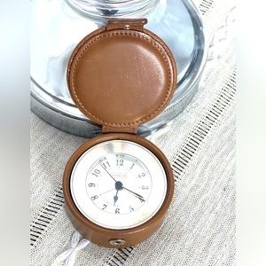 COACH Made in Spain travel alarm clock.